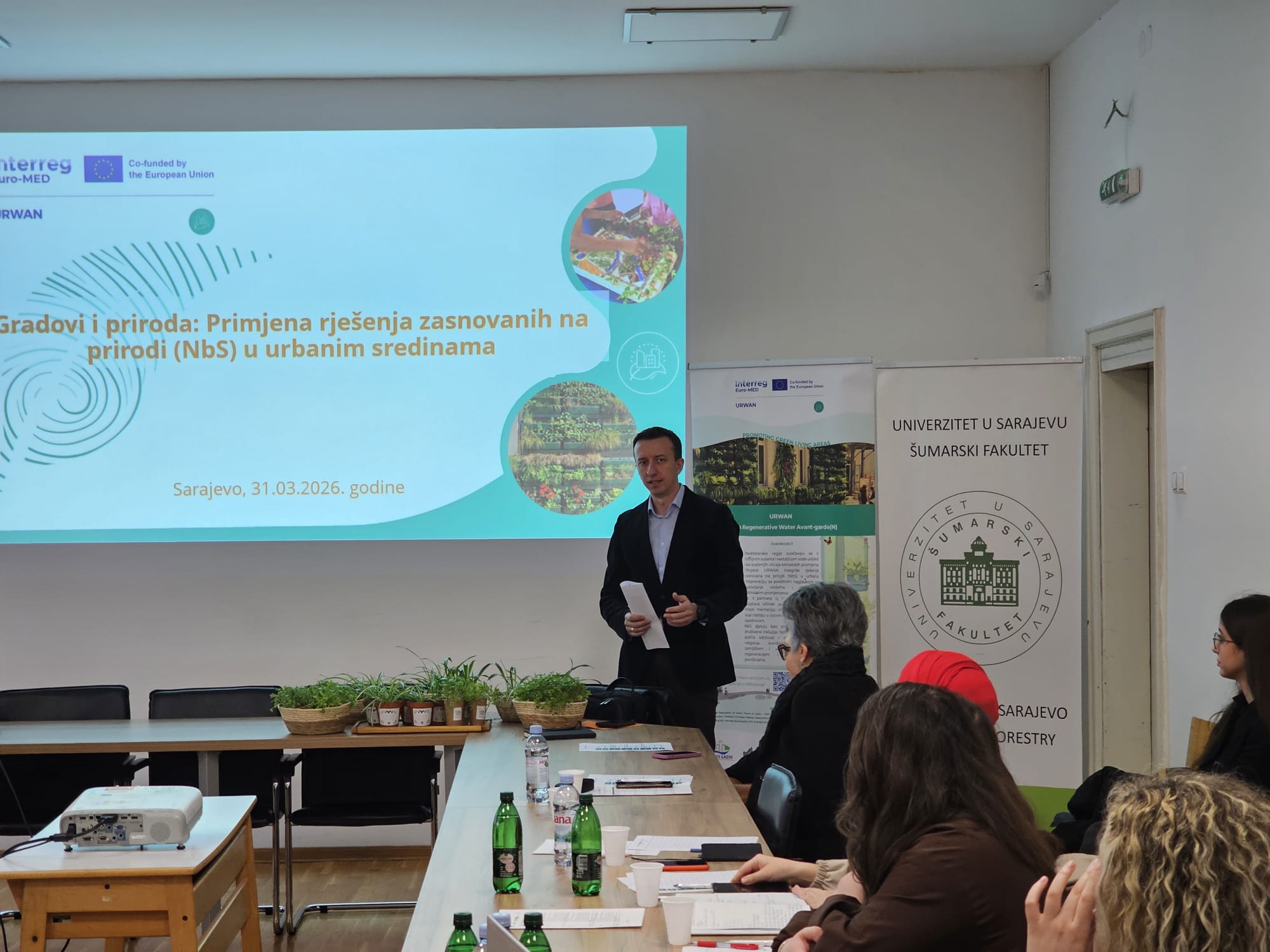 URWAN training in Syracuse on Nature-Based Solutions for climate adaptation, sustainable water management, and urban resilience in Mediterranean territories.