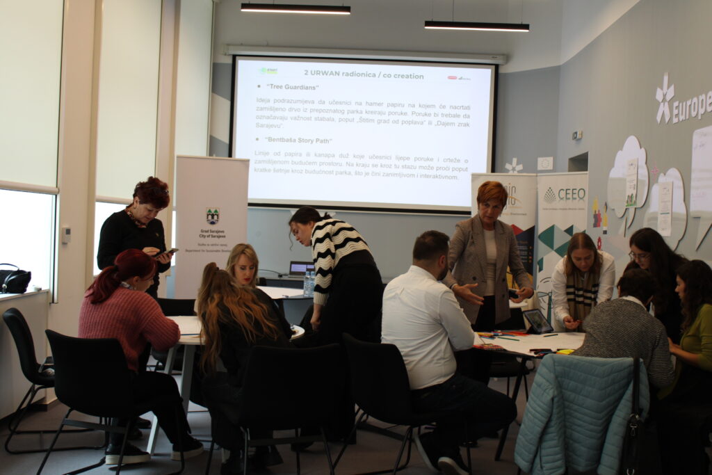 Sarajevo – Second Co-creation Workshop Brings Community Ideas for the Bentbaša Green Location
